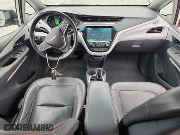 2017 Chevrolet Bolt EV Premier with VIN 1G1FX6S00H4171835, listed as a Copart auction lot 81200635 with 124,656 mi miles and Salvage title. Bid and sale history available at DreamBid. Image 8.