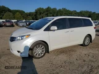 2012 Toyota Sienna XLE AAS with VIN 5TDYK3DC3CS198576, listed as a Copart auction lot 80911565 with 95,740 mi miles and Salvage title. Bid and sale history available at DreamBid. Image 1.
