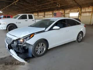 2017 Hyundai Sonata SE с VIN 5NPE24AF6HH528327, выставлен на аукционе Copart как лот 89704495 с пробегом 152 705 миль миль и Списание • Salvage title. История ставок и продаж доступна на DreamBid. Изображение 1.