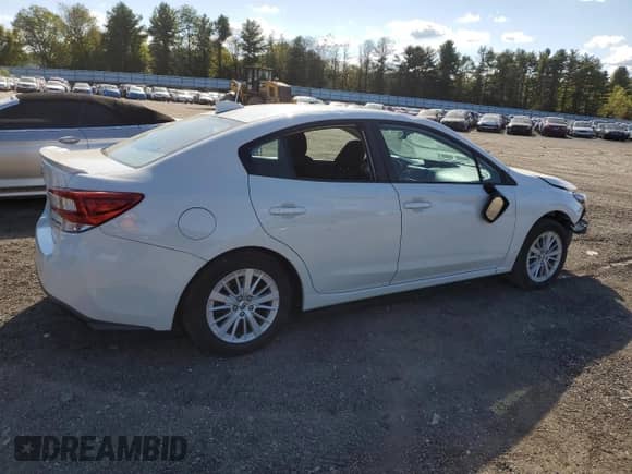 2017 Subaru Impreza Premium z VIN 4S3GKAD60H3612609, wystawiony jako Copart lot #85381725 z przebiegiem 75 363 mil mil oraz Szkoda całkowita • Salvage title. Historia ofert i sprzedaży dostępna na DreamBid. Obrazek 3.