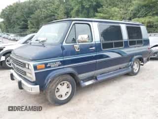 1995 Chevrolet Chevy Van with VIN 1GBEG25K7SF207058, listed as a IAAI auction lot 43184636 with 130,402 mi miles and . Bid and sale history available at DreamBid. Image 2.