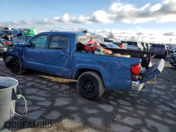 2019 Toyota Tacoma SR5 with VIN 3TMAZ5CN1KM089074, listed as a Copart auction lot 88950485 with 107,713 mi miles and Non repairable. Bid and sale history available at DreamBid. Image 2.