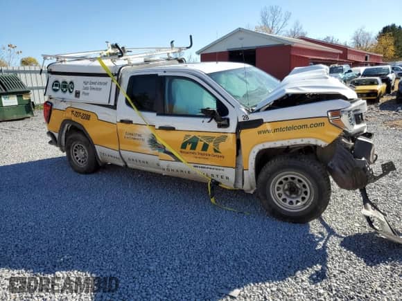 2019 GMC Sierra 1500 with VIN 1GTR9AEF3KZ283198, listed as a Copart auction lot 77633344 with Not provided miles and Salvage title. Bid and sale history available at DreamBid. Image 4.