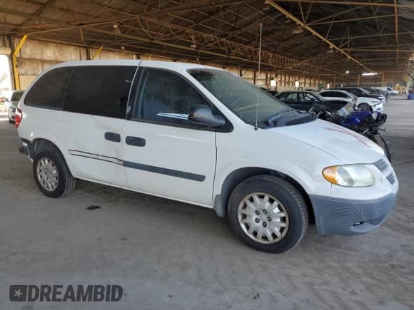 2005 Dodge Caravan Cargo with VIN 1D4GP21E05B359640, listed as a Copart auction lot 75263494 with 106,537 mi miles and Salvage title. Bid and sale history available at DreamBid. Image 4.