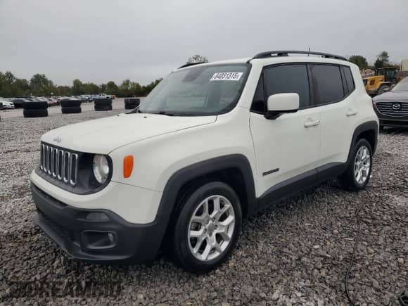2018 Jeep Renegade Altitude with VIN ZACCJABB2JPH74664, listed as a Copart auction lot 84031315 with 82,735 mi miles and Salvage title. Bid and sale history available at DreamBid. Image 1.
