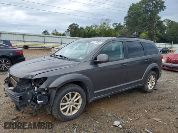 2015 Dodge Journey SXT with VIN 3C4PDDBG4FT526096, listed as a Copart auction lot 82119665 with 119,939 mi miles and Salvage title. Bid and sale history available at DreamBid. Image 1.