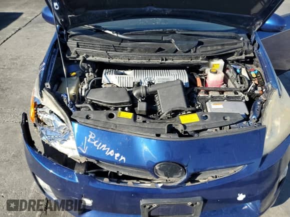 2011 Toyota Prius II with VIN JTDKN3DU1B1435454, listed as a Copart auction lot 82306155 with 183,637 mi miles and Salvage title. Bid and sale history available at DreamBid. Image 11.