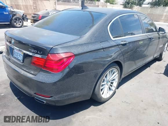 2013 BMW 7 Series 750Li xDrive with VIN WBAYF8C57DD140615, listed as a IAAI auction lot 42688224 with 150,496 mi miles and . Bid and sale history available at DreamBid. Image 4.