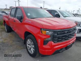 2025 Chevrolet Silverado 1500 Custom с VIN 1GCPABEK2SZ132029, выставлен на аукционе IAAI как лот 41791262 с пробегом 2 458 миль миль и . История ставок и продаж доступна на DreamBid. Изображение 1.