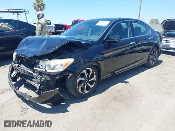 2017 Honda Accord EX-L with VIN 1HGCR3F81HA015549, listed as a IAAI auction lot 43046764 with 104,327 mi miles and . Bid and sale history available at DreamBid. Image 20.