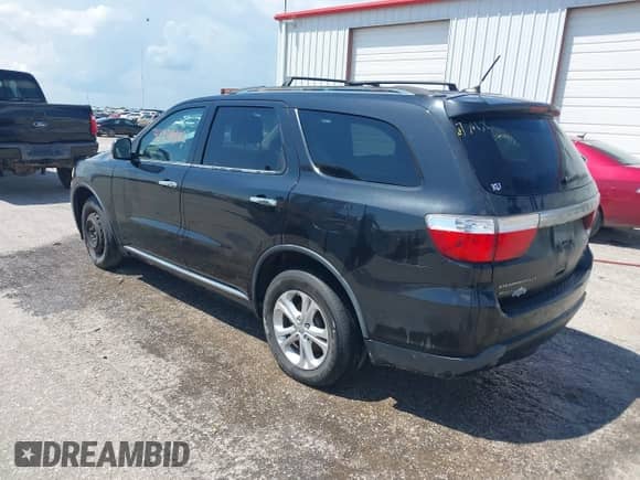 2013 Dodge Durango Crew with VIN 1C4RDJDG0DC664649, listed as a IAAI auction lot 42934942 with 152,231 mi miles and . Bid and sale history available at DreamBid. Image 3.