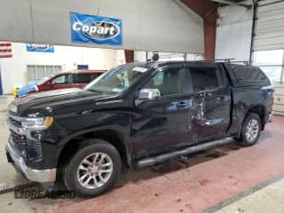 2022 Chevrolet Silverado 1500 LT z VIN 3GCPDDEK8NG606864, wystawiony jako Copart lot #43525495 z przebiegiem 24 455 mil mil oraz Szkoda całkowita • Salvage title. Historia ofert i sprzedaży dostępna na DreamBid. Obrazek 1.
