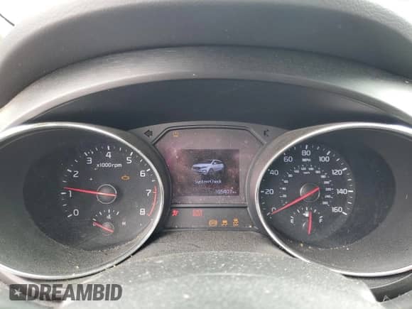 2020 Kia Sedona L with VIN KNDMA5C19L6654884, listed as a Copart auction lot 67382795 with 105,407 mi miles and Salvage title. Bid and sale history available at DreamBid. Image 9.