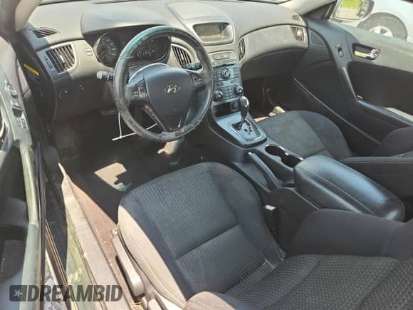 2012 Hyundai Genesis Coupe 2.0T with VIN KMHHT6KD1CU065817, listed as a Copart auction lot 63375115 with 138,455 mi miles and Salvage title. Bid and sale history available at DreamBid. Image 8.