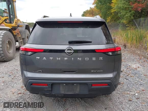 2024 Nissan Pathfinder SV with VIN 5N1DR3BC7RC249385, listed as a IAAI auction lot 43254609 with 37,954 mi miles and . Bid and sale history available at DreamBid. Image 16.