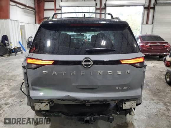 2024 Nissan Pathfinder SL with VIN 5N1DR3CD3RC299269, listed as a Copart auction lot 82033915 with 11,463 mi miles and Salvage title. Bid and sale history available at DreamBid. Image 6.