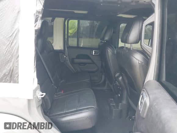 2022 Jeep Wrangler Unlimited Sahara with VIN 1C4HJXEG1NW257025, listed as a IAAI auction lot 41514099 with 40,398 mi miles and . Bid and sale history available at DreamBid. Image 8.