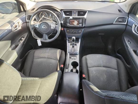 2017 Nissan Sentra SR with VIN 3N1AB7AP2HY330178, listed as a Copart auction lot 84938935 with 104,641 mi miles and Salvage title. Bid and sale history available at DreamBid. Image 8.