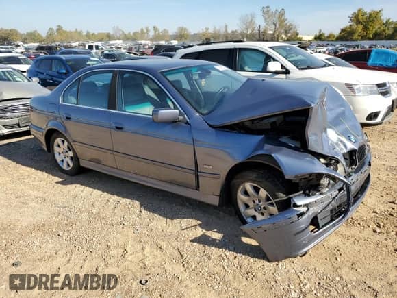 2001 BMW 5 Series 530i с VIN WBADT63411CF12487, выставлен на аукционе Copart как лот 48354874 с пробегом 207 466 миль миль и На запчасти • Non repairable. История ставок и продаж доступна на DreamBid. Изображение 4.