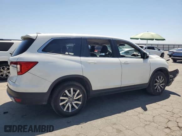 2019 Honda Pilot EX with VIN 5FNYF5H31KB015009, listed as a Copart auction lot 68760025 with 179,201 mi miles and Salvage title. Bid and sale history available at DreamBid. Image 3.