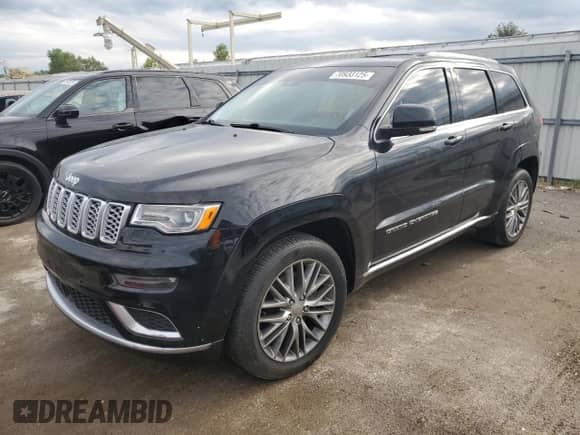 2017 Jeep Grand Cherokee Summit с VIN 1C4RJFJT2HC682261, выставлен на аукционе Copart как лот 70933125 с пробегом 115 639 миль миль и Списание • Salvage title. История ставок и продаж доступна на DreamBid. Изображение 1.