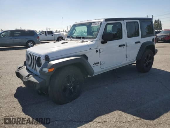 2023 Jeep Wrangler Sport Altitude с VIN 1C4HJXDG3PW623930, выставлен на аукционе Copart как лот 46733035 с пробегом 26 032 миль миль и Списание • Salvage title. История ставок и продаж доступна на DreamBid. Изображение 1.