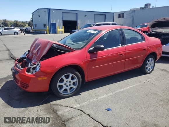 2005 Dodge Neon SXT с VIN 1B3ES56C75D244003, выставлен на аукционе Copart как лот 67671425 с пробегом 94 888 миль миль и Списание • Salvage title. История ставок и продаж доступна на DreamBid. Изображение 1.