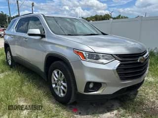 2019 Chevrolet Traverse LT Cloth with VIN 1GNEVMKW7KJ166875, listed as a Copart auction lot 68889035 with 35,180 mi miles and Clean title. Bid and sale history available at DreamBid. Image 1.