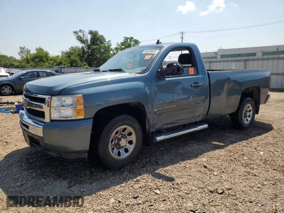 2009 Chevrolet Silverado 1500 Work Truck with VIN 1GCEC14X39Z200289, listed as a Copart auction lot 68200655 with Not provided miles and Salvage title. Bid and sale history available at DreamBid. Image 1.