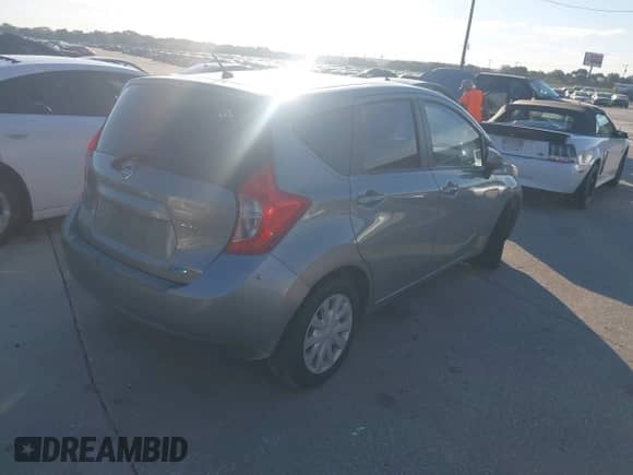 2015 Nissan Note S Plus with VIN 3N1CE2CP9FL366752, listed as a IAAI auction lot 43465861 with 57,580 mi miles and . Bid and sale history available at DreamBid. Image 4.