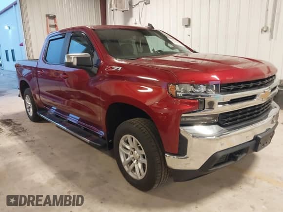 2022 Chevrolet Silverado 1500 LT z VIN 3GCUYDET4NG215212, wystawiony jako IAAI lot #42683488 z przebiegiem 62 437 mil mil oraz . Historia ofert i sprzedaży dostępna na DreamBid. Obrazek 1.