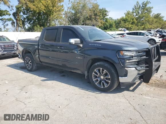 2019 Chevrolet Silverado 1500 LT z VIN 3GCPWCEDXKG307359, wystawiony jako Copart lot #81437485 z przebiegiem 158 952 mil mil oraz Szkoda całkowita • Salvage title. Historia ofert i sprzedaży dostępna na DreamBid. Obrazek 4.