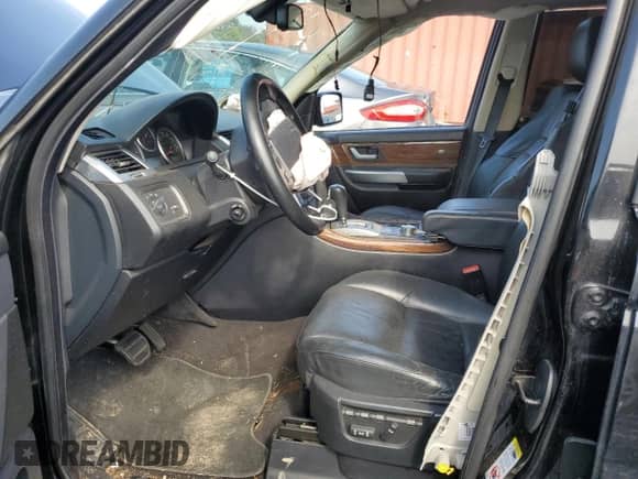 2009 Land Rover Range Rover Sport SC with VIN SALSH23429A210594, listed as a Copart auction lot 81530885 with 165,547 mi miles and Salvage title. Bid and sale history available at DreamBid. Image 7.