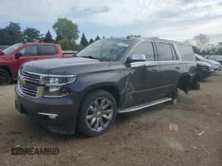 2015 Chevrolet Tahoe LTZ с VIN 1GNSKCKCXFR307568, выставлен на аукционе Copart как лот 81243265 с пробегом 129 810 миль миль и Списание • Salvage title. История ставок и продаж доступна на DreamBid. Изображение 1.