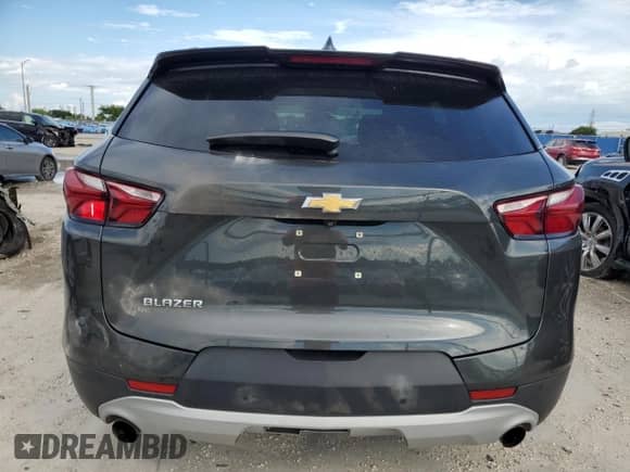 2019 Chevrolet Blazer with VIN 3GNKBBRA3KS662751, listed as a Copart auction lot 82279365 with 83,490 mi miles and Salvage title. Bid and sale history available at DreamBid. Image 6.