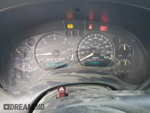 2004 Chevrolet S-10 LS z VIN 1GCDT13X44K126329, wystawiony jako Copart lot #53746255 z przebiegiem 111 387 mil mil oraz Szkoda całkowita • Salvage title. Historia ofert i sprzedaży dostępna na DreamBid. Obrazek 9.