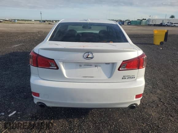 2013 Lexus IS 250 z VIN JTHBF5C2XD5190558, wystawiony jako Copart lot #82058845 z przebiegiem 168 231 mil mil oraz Szkoda całkowita • Salvage title. Historia ofert i sprzedaży dostępna na DreamBid. Obrazek 6.