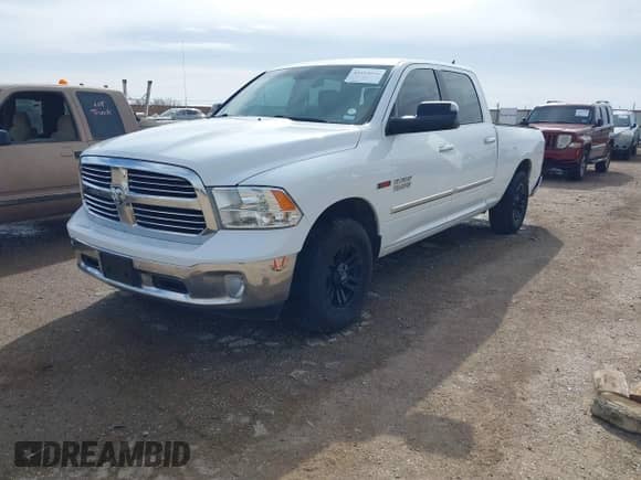 2015 Ram 1500 Big Horn with VIN 1C6RR7TM5FS741334, listed as a IAAI auction lot 41594096 with 109,433 mi miles and . Bid and sale history available at DreamBid. Image 17.