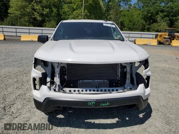 2022 Chevrolet Silverado 1500 Work Truck with VIN 3GCNAAEK5NG506171, listed as a Copart auction lot 51511364 with 31,285 mi miles and Salvage title. Bid and sale history available at DreamBid. Image 5.