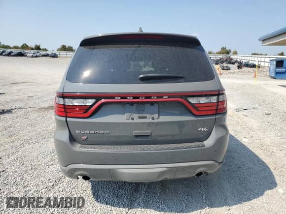 2022 Dodge Durango R/T Plus with VIN 1C4SDJCT4NC133097, listed as a Copart auction lot 80464215 with 28,612 mi miles and Salvage title. Bid and sale history available at DreamBid. Image 6.
