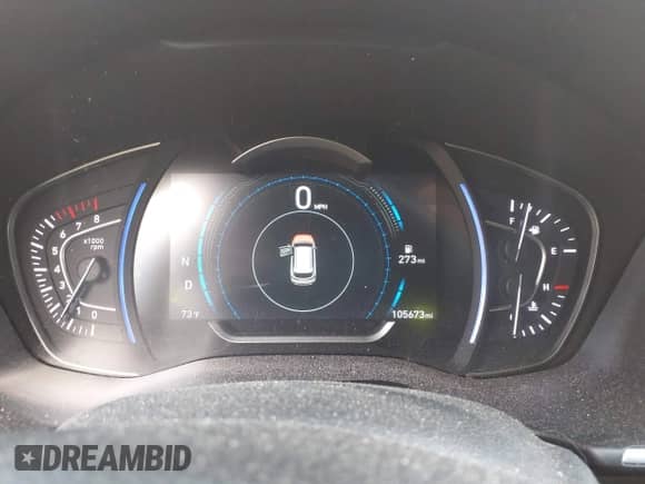 2019 Hyundai Santa Fe SEL with VIN 5NMS3CAD0KH095178, listed as a IAAI auction lot 43132541 with 105,673 mi miles and . Bid and sale history available at DreamBid. Image 7.