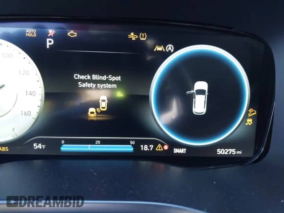 2021 Hyundai Santa Fe Calligraphy с VIN 5NMS5DAL1MH360376, выставлен на аукционе IAAI как лот 41395282 с пробегом 50 275 миль миль и . История ставок и продаж доступна на DreamBid. Изображение 7.