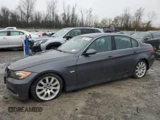 2006 BMW 3 Series 330xi with VIN WBAVD33566KV60571, listed as a Copart auction lot 90517375 with Not provided miles and Clean title. Bid and sale history available at DreamBid. Image 1.