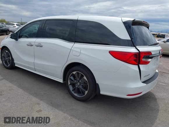 2024 Honda Odyssey Elite с VIN 5FNRL6H96RB042546, выставлен на аукционе IAAI как лот 43150820 с пробегом 19 617 миль миль и . История ставок и продаж доступна на DreamBid. Изображение 3.