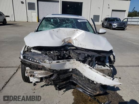 2018 Honda Accord EX-L z VIN 1HGCV1F51JA141860, wystawiony jako Copart lot #84900265 z przebiegiem 38 265 mil mil oraz Szkoda całkowita • Salvage title. Historia ofert i sprzedaży dostępna na DreamBid. Obrazek 5.