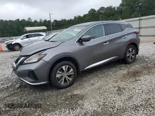 2022 Nissan Murano S with VIN 5N1AZ2AJ7NC111210, listed as a Copart auction lot 68080225 with 62,479 mi miles and Salvage title. Bid and sale history available at DreamBid. Image 1.