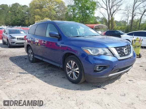 2019 Nissan Pathfinder SL with VIN 5N1DR2MM0KC577690, listed as a IAAI auction lot 42041700 with 133,392 mi miles and . Bid and sale history available at DreamBid. Image 1.