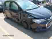 2020 Chevrolet Sonic LT with VIN 1G1JG6SB1L4129145, listed as a IAAI auction lot 42508749 with 87,417 mi miles and . Bid and sale history available at DreamBid. Image 1.