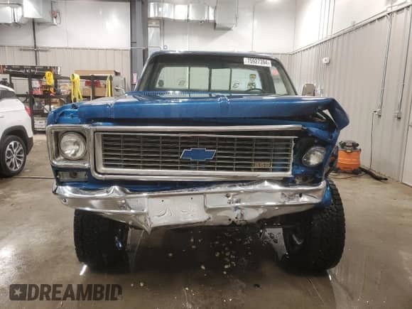 1973 Chevrolet Silverado 2500 with VIN CKY243F378504, listed as a Copart auction lot 75927394 with 53,812 mi miles and Clean title. Bid and sale history available at DreamBid. Image 5.