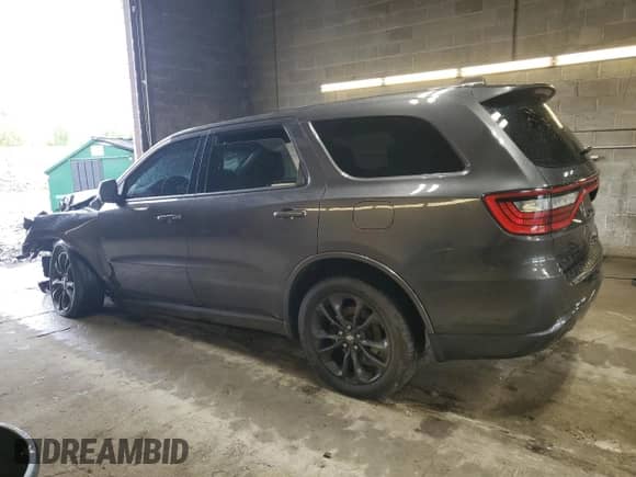 2021 Dodge Durango SXT Plus with VIN 1C4RDJAG1MC793178, listed as a Copart auction lot 57764015 with 102,032 mi miles and Salvage title. Bid and sale history available at DreamBid. Image 2.